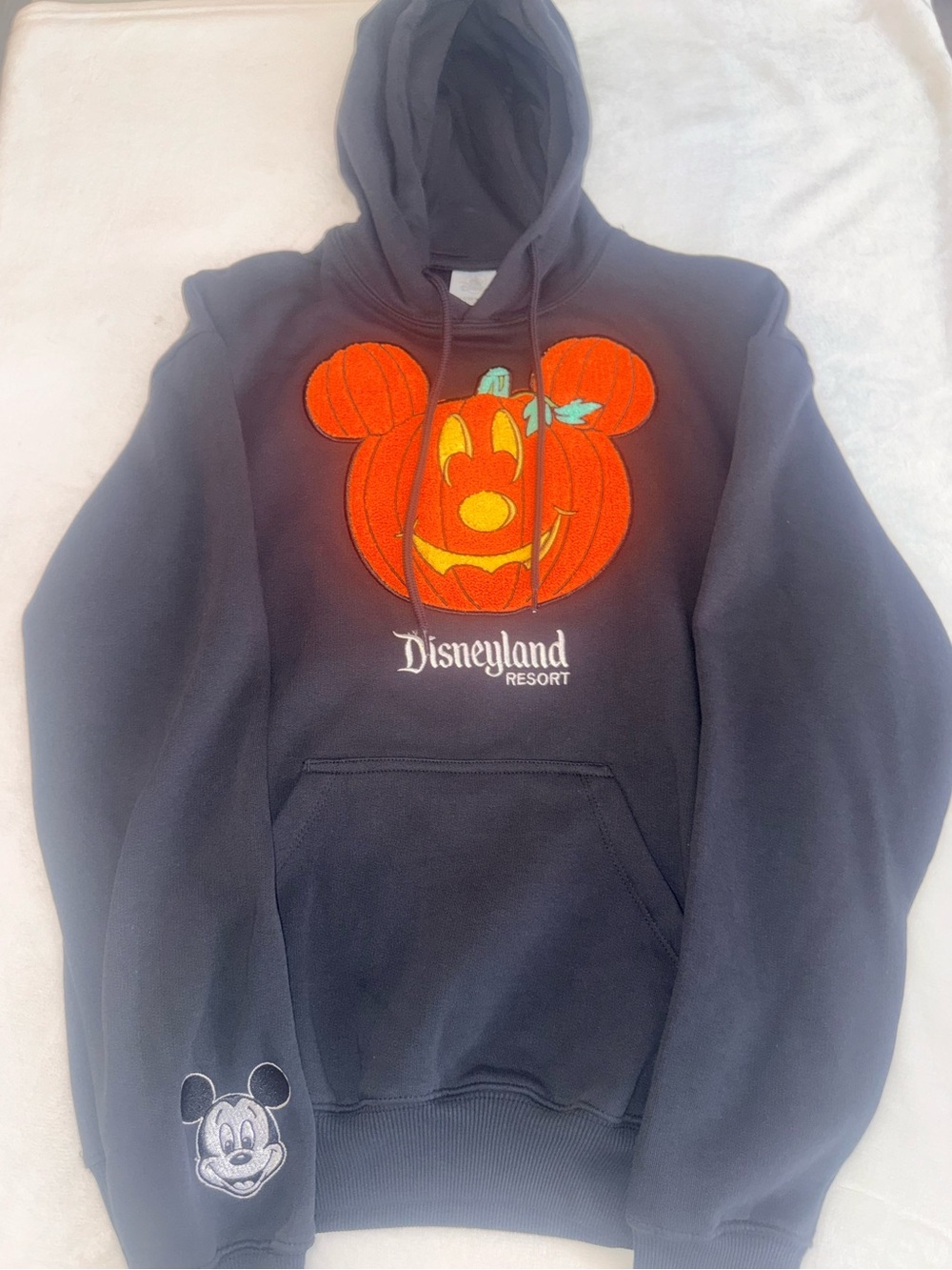 Disneyland Halloween Mickey Pumpkin Hoodie